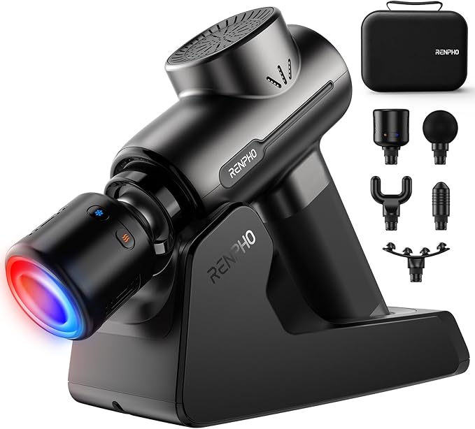 RENPHO Massage Gun with Heat and Cold