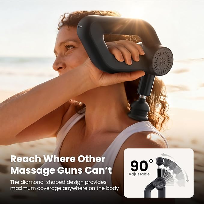 BOB AND BRAD D6 Pro Max+ Massage Gun with Heat and Cold