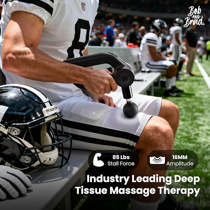 BOB AND BRAD D6 Pro Max+ Massage Gun with Heat and Cold